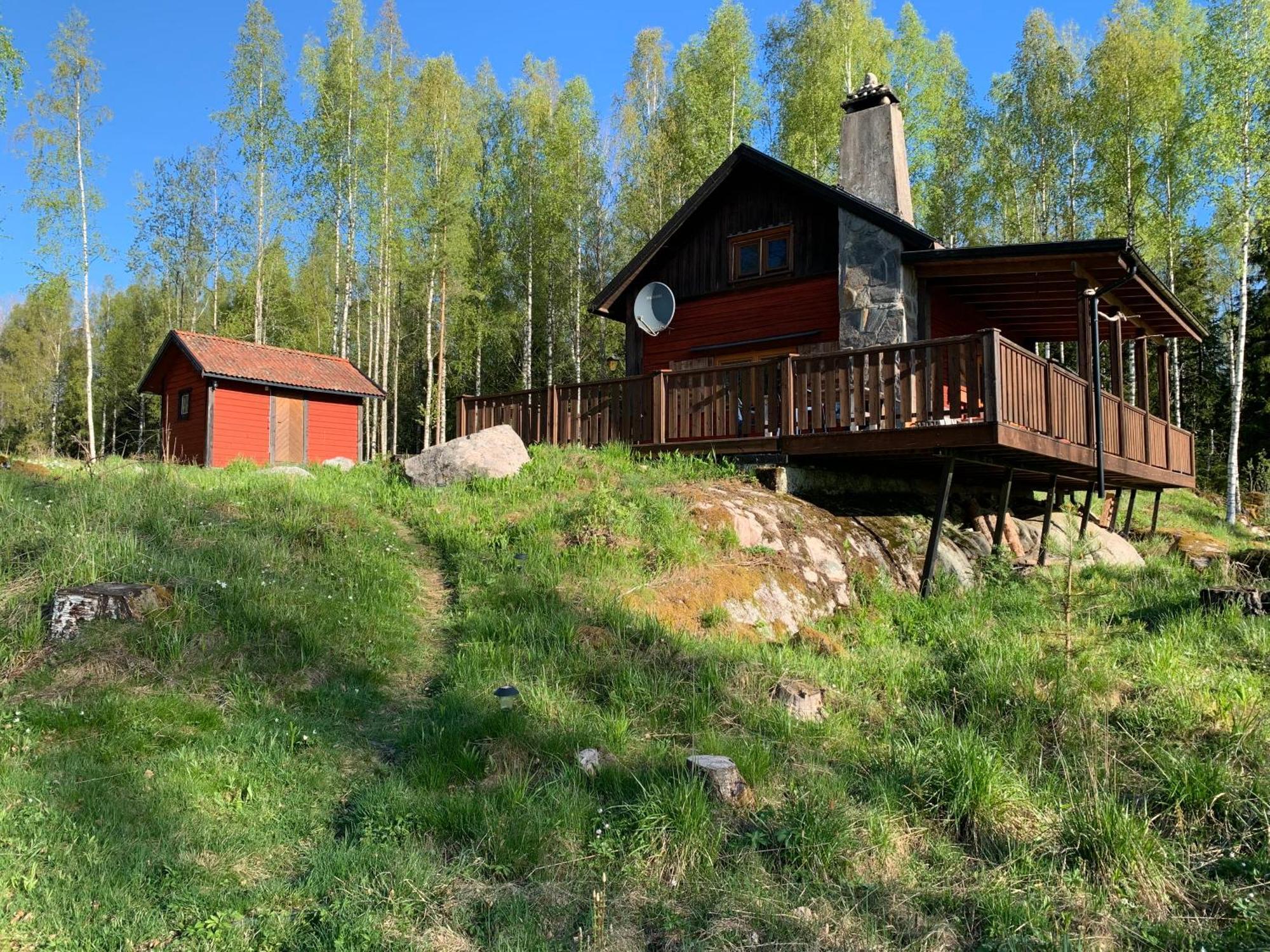 Cozy Cottage By The Lake, Charlottenberg Åmotfors Dış mekan fotoğraf